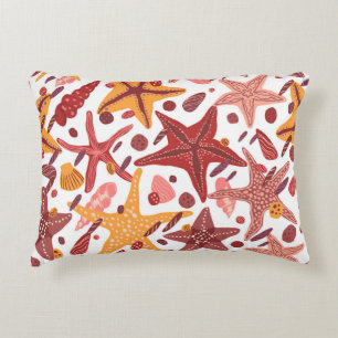 Coussins Décoratifs Starfish Shells : Motif scandinave