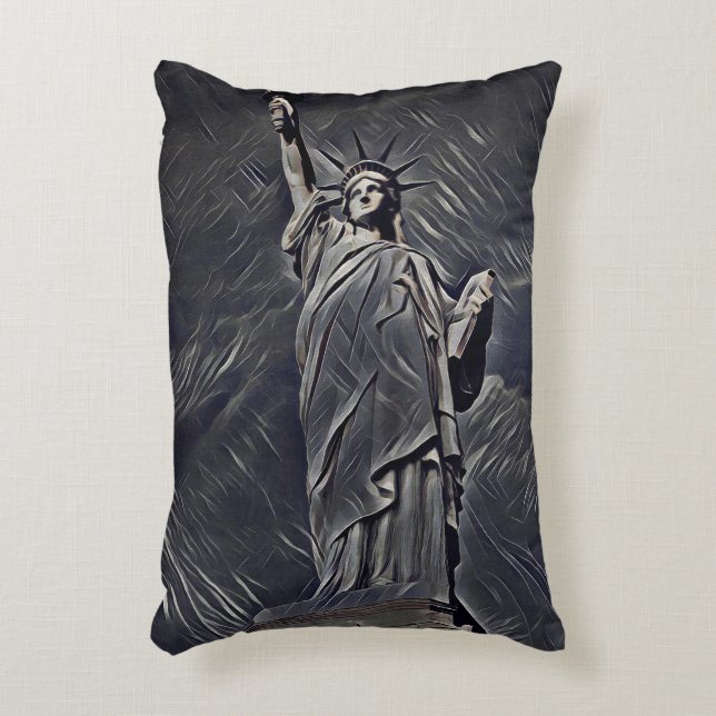 Coussins Décoratifs Statue de la Liberté (Devant(Vertical))
