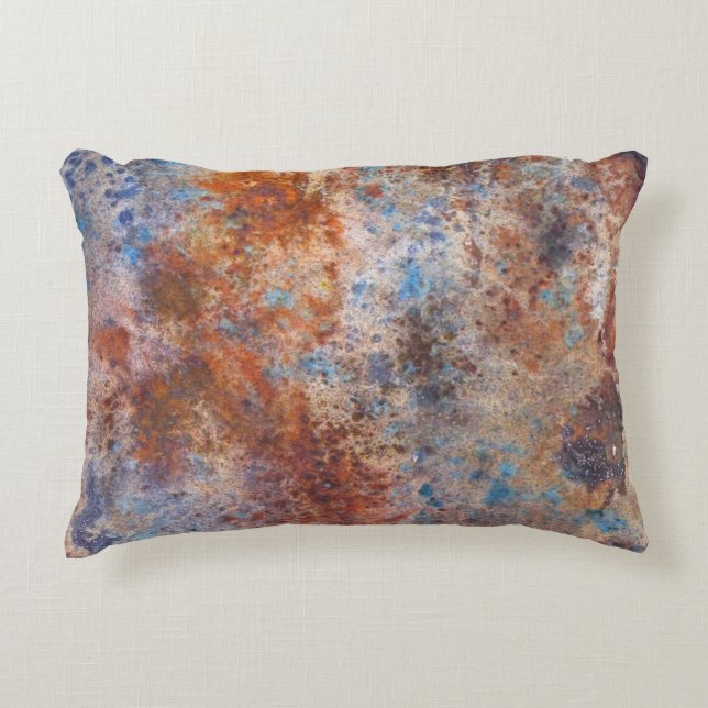 Coussins Décoratifs Study of Rust Watercolor Print (Devant)