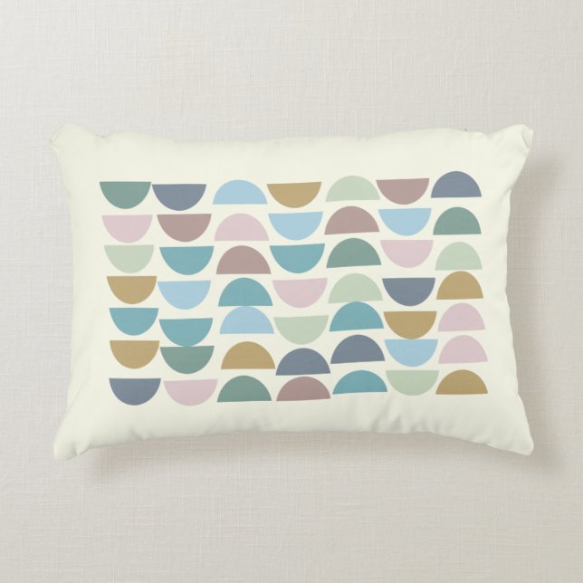 Coussins Décoratifs Style coloré moderne géométrique (Devant)