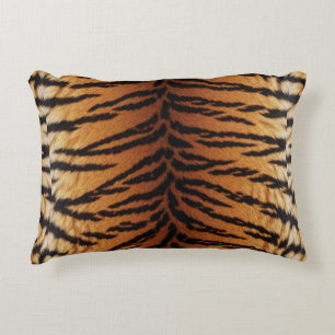 Coussins Décoratifs 🐅 Style d'Impression d'Animal à Rayure de Tigre G