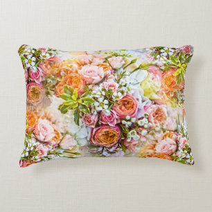 Coussins Décoratifs Summer flower background, bouquets of flowers