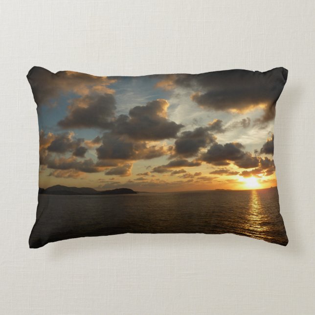 Coussins Décoratifs Sunrise aux îles Virgin (Devant)