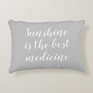 Coussins Décoratifs Sunshine est le meilleur médicament Beach Accent C