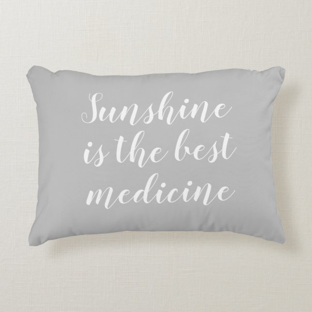 Coussins Décoratifs Sunshine est le meilleur médicament Beach Accent C (Devant)