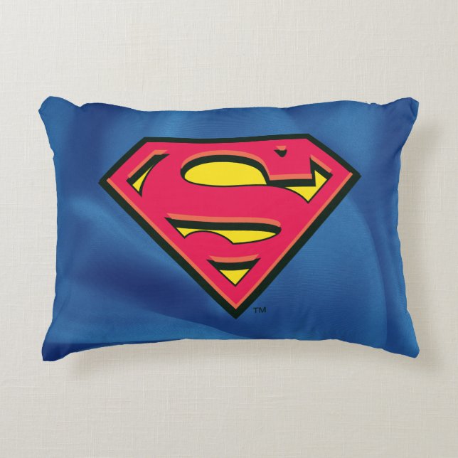 Coussins Décoratifs Superman S-Shield | Logo classique (Devant)