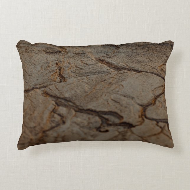 Coussins Décoratifs Surface en bois Brown et noir (Devant)