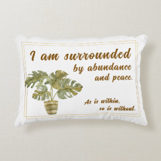 Coussins Décoratifs Surrounded by Abundance and Peace Canvas Bag