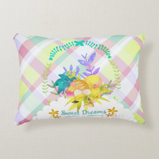 Coussins Décoratifs Sweet Dreams Nesting Bird Baby (Devant)