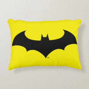 Coussins Décoratifs Symbole Batman   Logo Simple Bat Silhouette