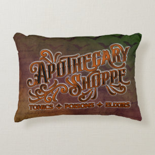 Coussins Décoratifs Symbole gothique d'Halloween Shoppe