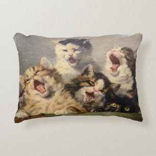 Coussins Décoratifs Symphonie de chatons par Julius Adam II