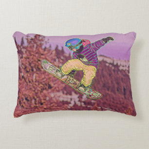 Coussins Décoratifs Tableau de snowboard
