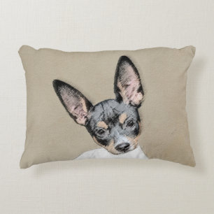 Coussins Décoratifs Tableau Rat Terrier - Cute Original Chien Art