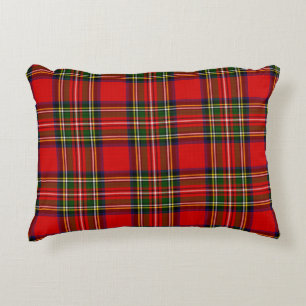 Coussins Décoratifs Tartan à carreaux du clan Royal Stewart