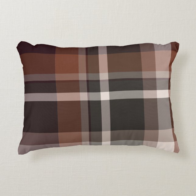 Coussins Décoratifs Tartan coloré (Devant)