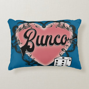 Coussins Décoratifs tatouage de coeur de bunco