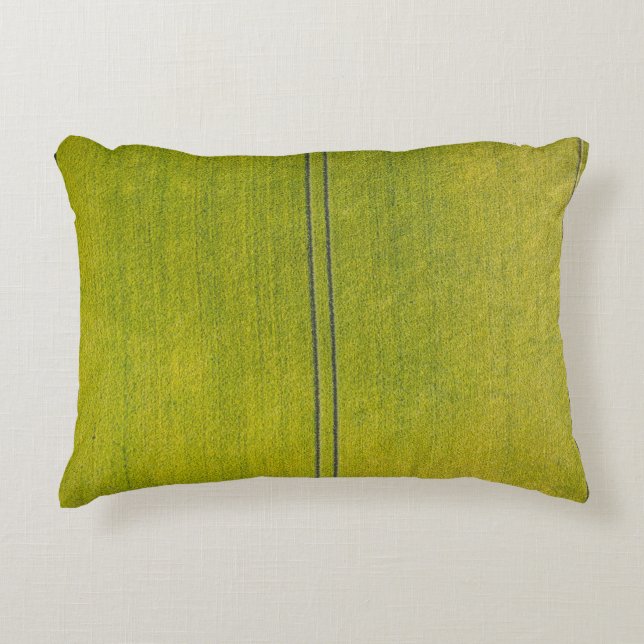 Coussins Décoratifs Terrain d'herbe verte (Devant)