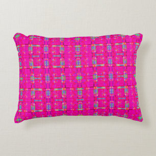Coussins Décoratifs texture abstraite, motif plaid coloré, moderne ta