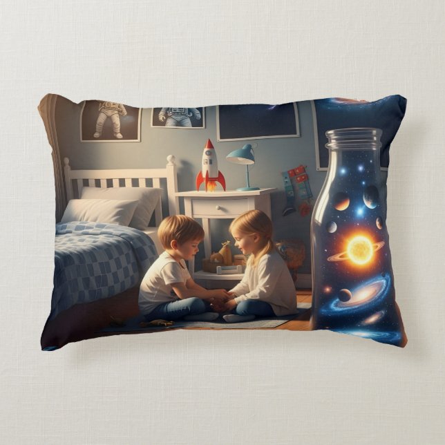 Coussins Décoratifs The Future Belongs to Us! & Panda Doughnut Pillow (Devant)