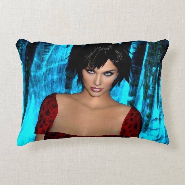 Coussins Décoratifs The World Behind the Eyes accent cushion (Devant)