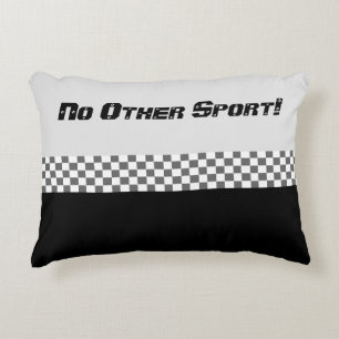Coussins Décoratifs Thème Black Grey et White Sport