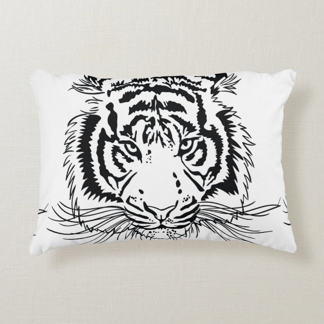 Coussins Décoratifs tigre (Devant)