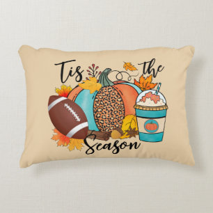 Coussins Décoratifs 'Tis The Season - Automne, Football & Épices Citro