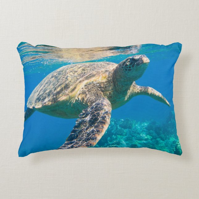 Coussins Décoratifs Tortue de mer (Devant)