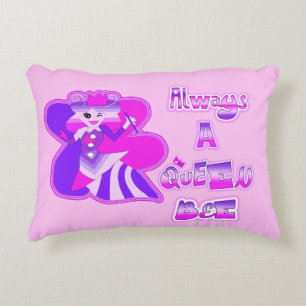 Coussins Décoratifs Toujours queen bee bébé rose
