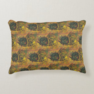 Coussins Décoratifs Tournesols de Van Gogh - Art floral doré vintage