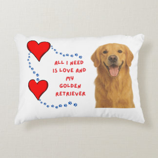 Coussins Décoratifs 🐶 💕 🐾 Tout Ce Dont J'Ai Besoin Est L'Amour Et M