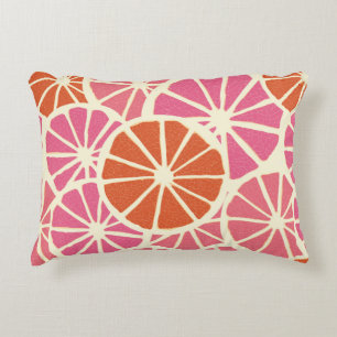 Coussins Décoratifs Tranches de pamplemousse sans soudure motif, agrum
