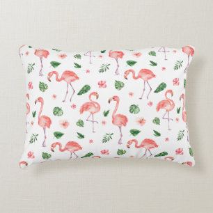 Coussins Décoratifs Tropical rose Flamingo