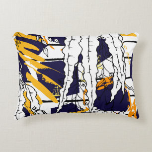 Coussins Décoratifs Tropical, stripe, motif animal. Motif sans faille