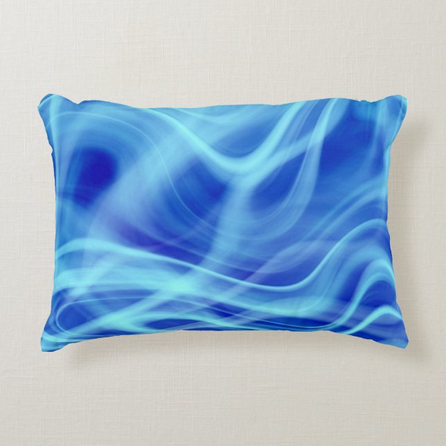 Coussins Décoratifs Un brouillard bleu mystique  (Devant)
