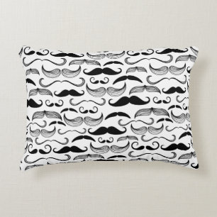 Coussins Décoratifs Un club des messieurs. Motif 2 de moustache
