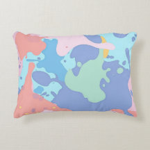 Un motif désordonné de taches de peinture