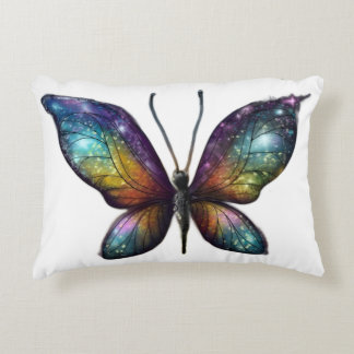 Coussins Décoratifs Un papillon coloré avec des ailes semblables à une