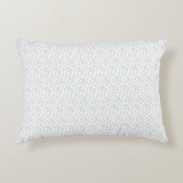 Coussins Décoratifs Une surface entièrement blanche et sans fonctionna (Devant)