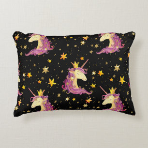 Coussins Décoratifs Unicorn Princess : Aquarelle Fairy Tale