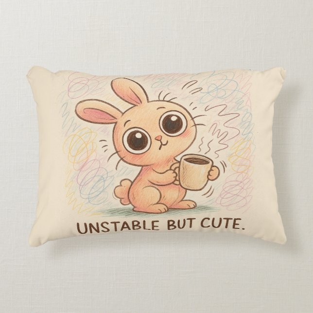 Coussins Décoratifs Unstable but Cute (Devant)