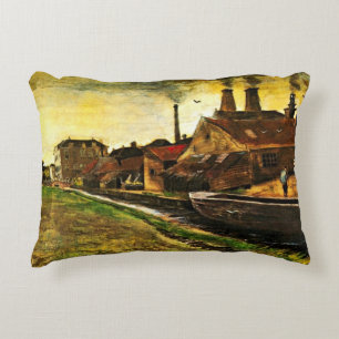 Coussins Décoratifs Usine sidérurgique à La Haye par Vincent van Gogh