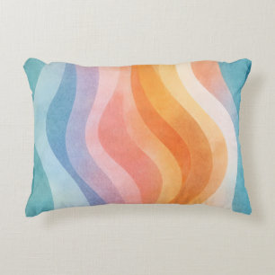 Coussins Décoratifs Vague Moderne Neutre • Déco Minimaliste • Tendance