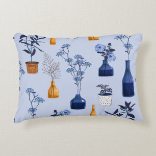 Coussins Décoratifs Vase Fleurs Modernes Monotone Vintage