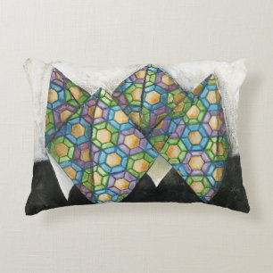 Coussins Décoratifs Vendeur Origami Fortune sur papier géométrique