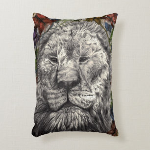 Coussins Décoratifs Vent Sous Mes Ailes Lion Papillon Art original