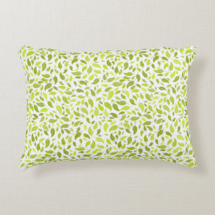 Coussins Décoratifs Vert Feuille Nature Imprimer, Plante Motif feuille