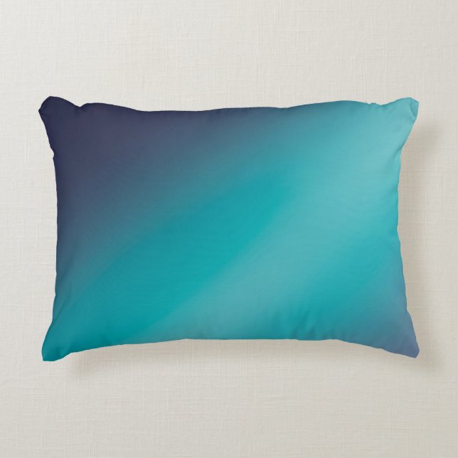 Coussins Décoratifs Vert gris clair de lune ombre (Devant)