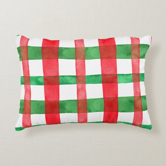 Coussins Décoratifs Vert rouge (Devant)